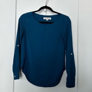 LOFT Blue Blouse